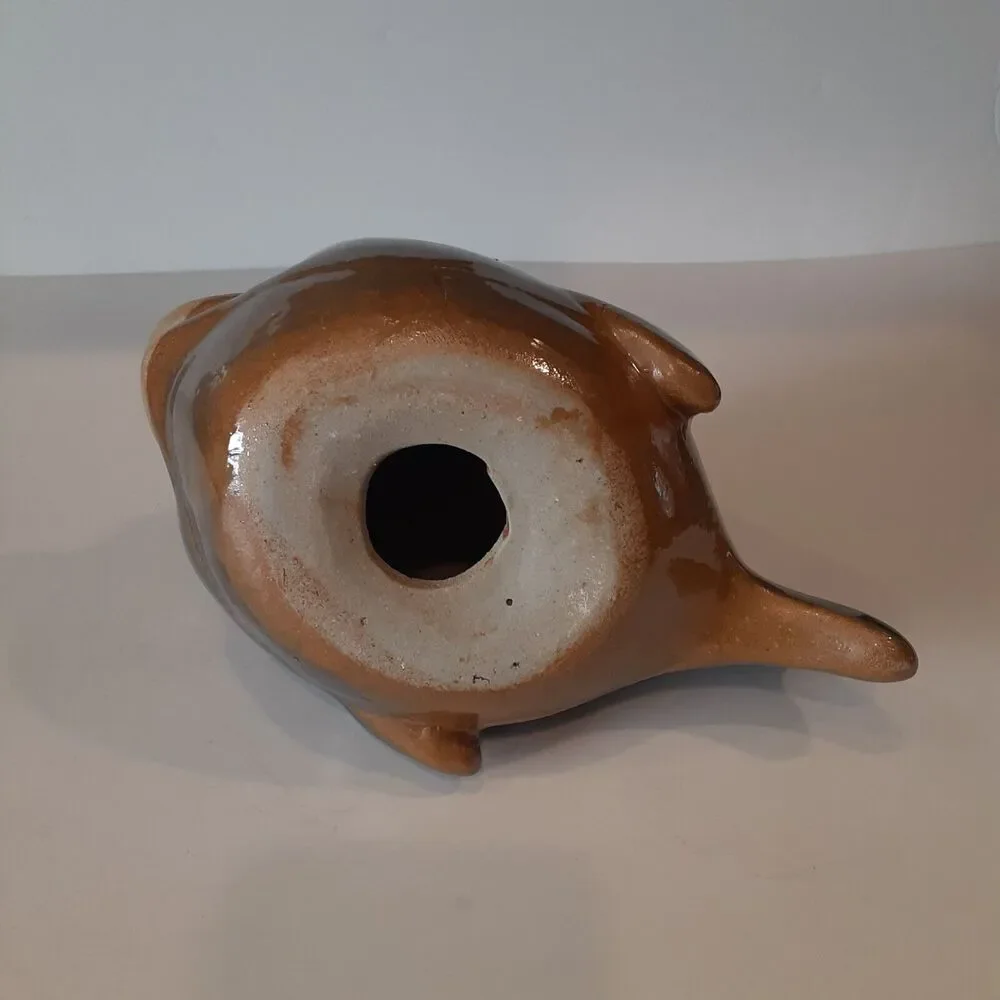 Stoneware Fish Blues & Earthtones Whimsy Decor